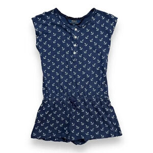 Polo | Girls’ Nautical Romper (6X) ⚓️